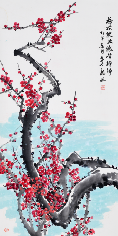 傲雪迎春